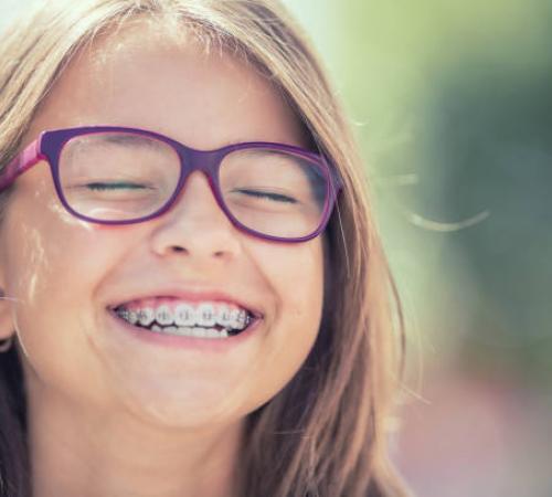 Smiling with Braces