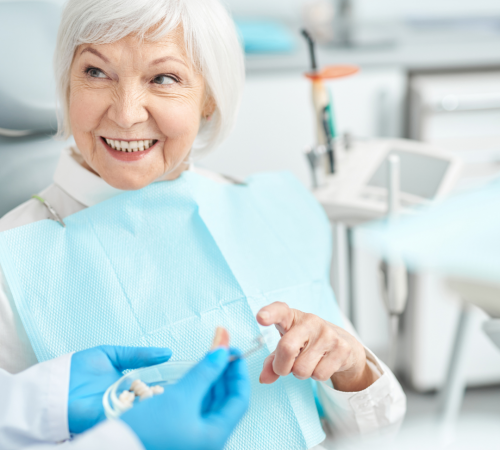 Senior at Dentist
