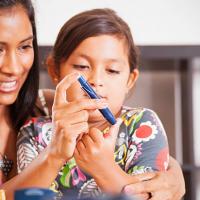 Child with Type 1 Diabetes