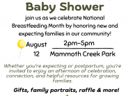 Community Baby Shower Community Baby Shower
