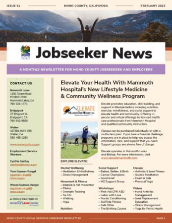 Jobseeker News February Cover